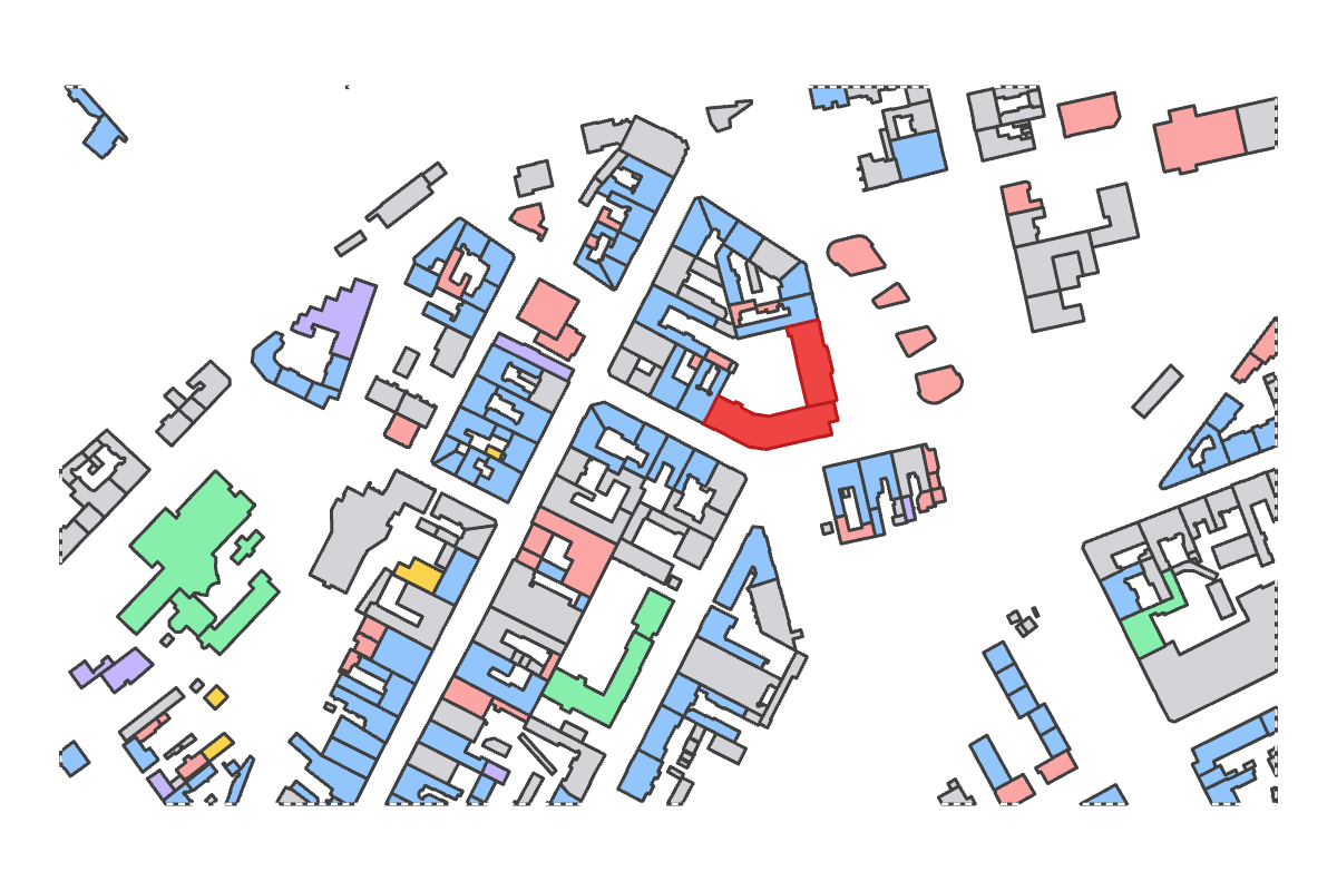 Program breakdown map