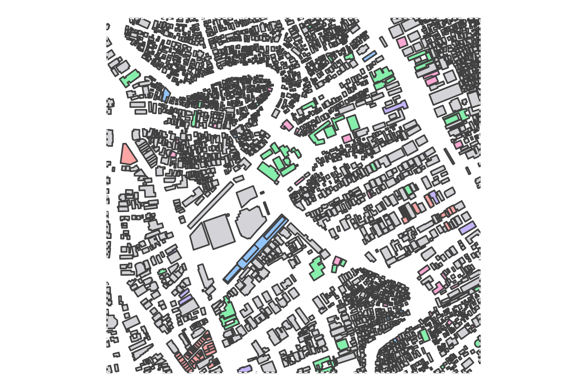 Program breakdown map