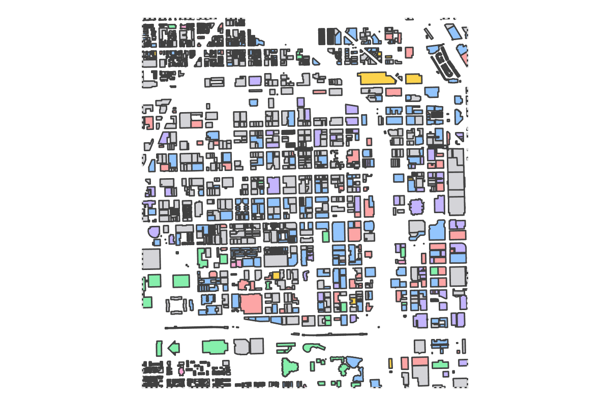 Program breakdown map