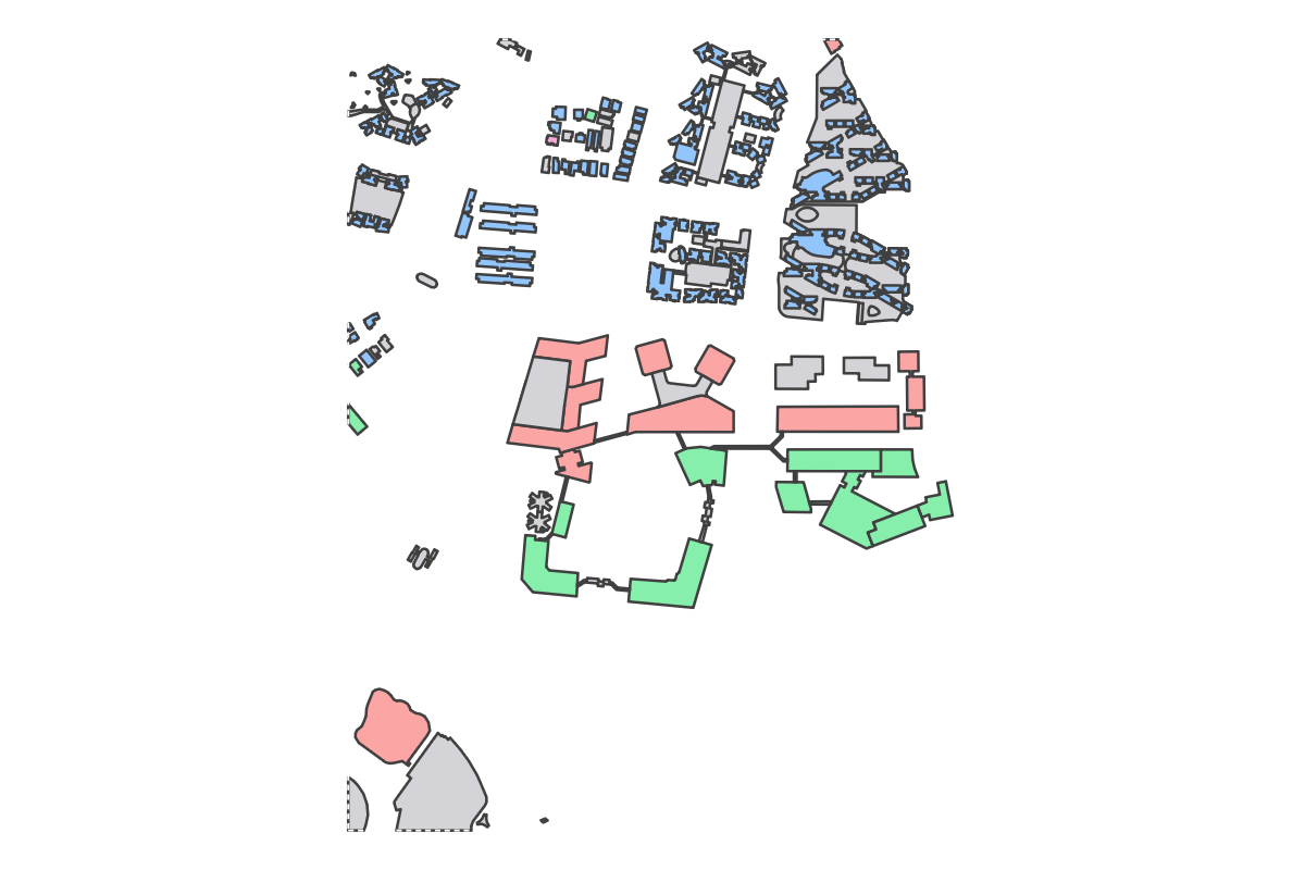 Program breakdown map