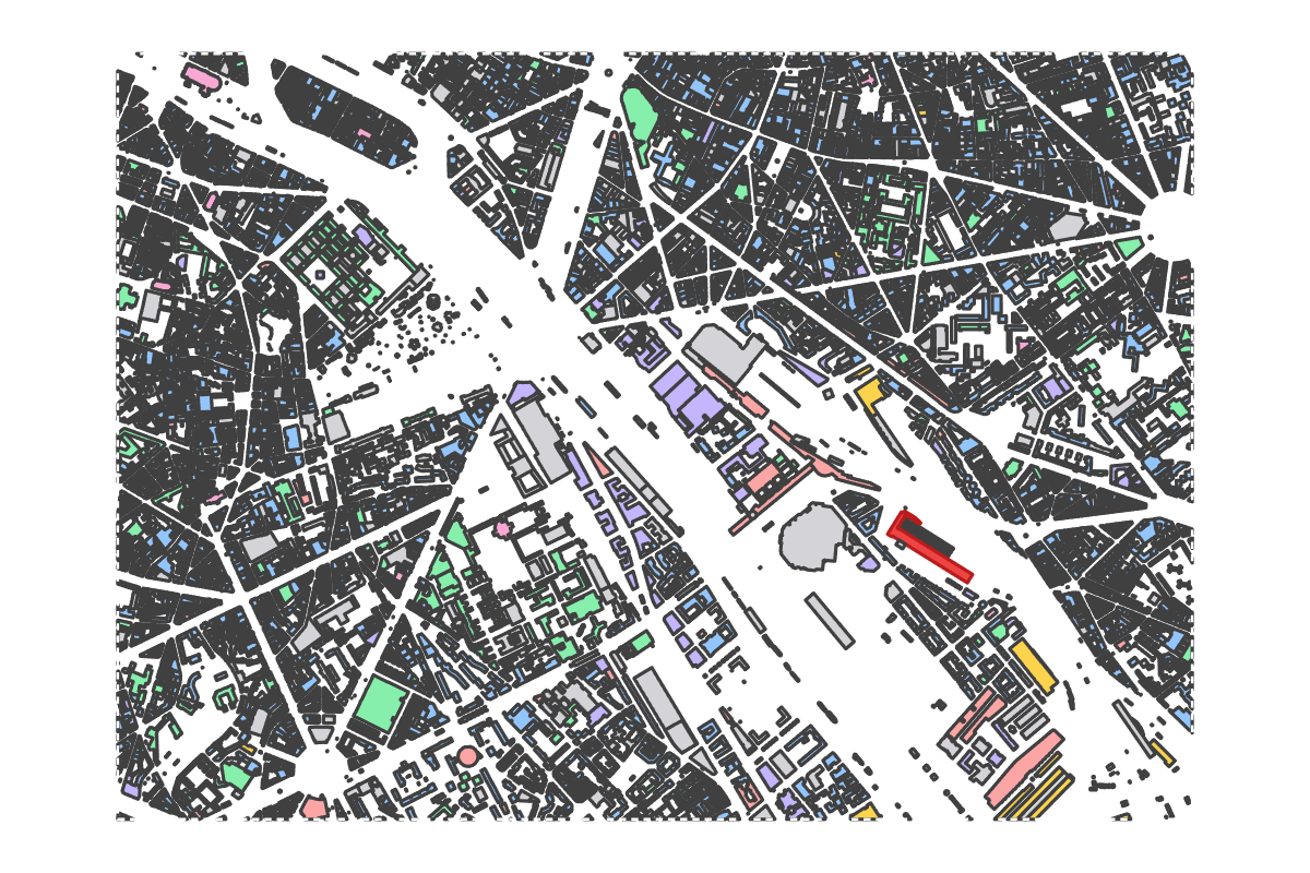 Program breakdown map