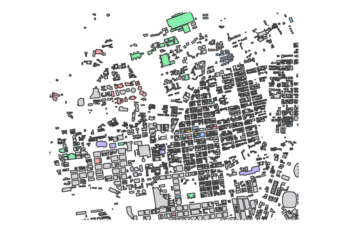 Program breakdown map