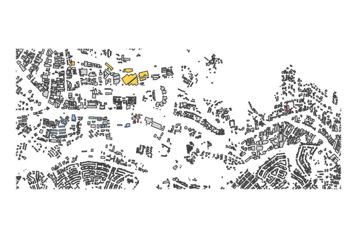 Program breakdown map