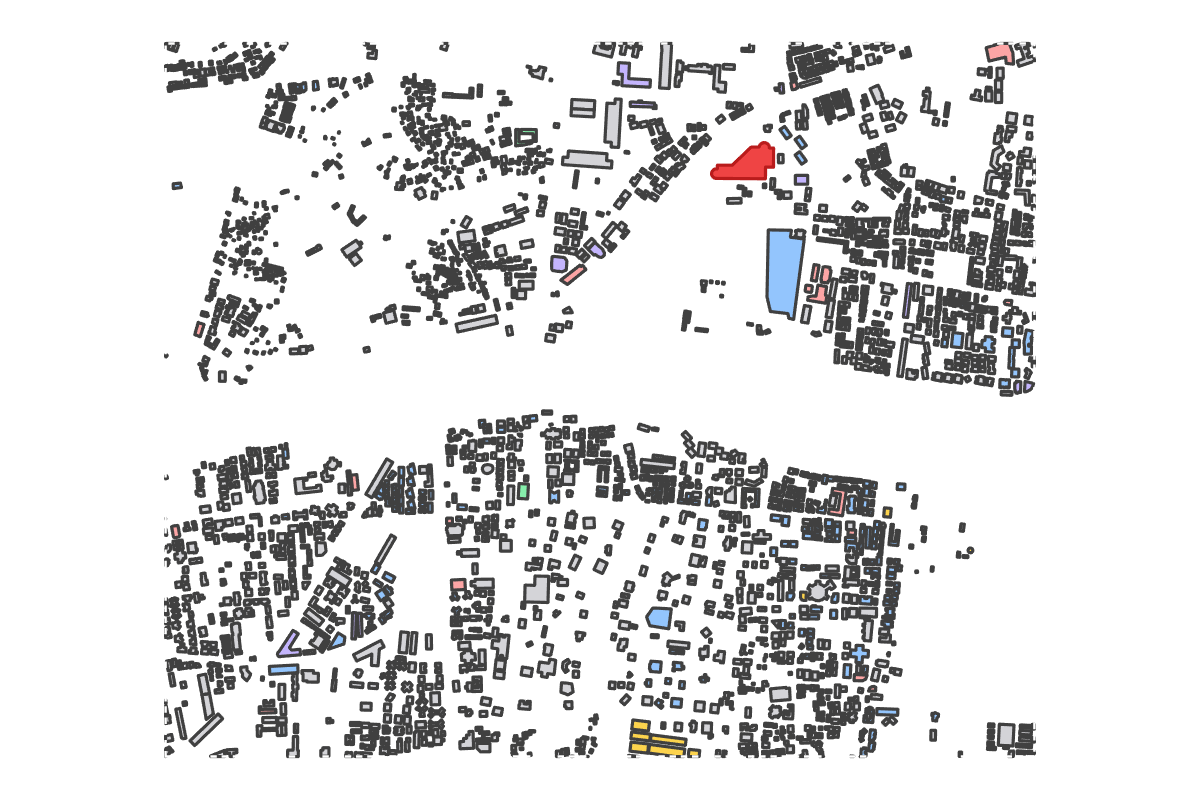 Program breakdown map