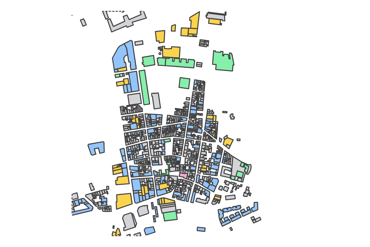 Program breakdown map