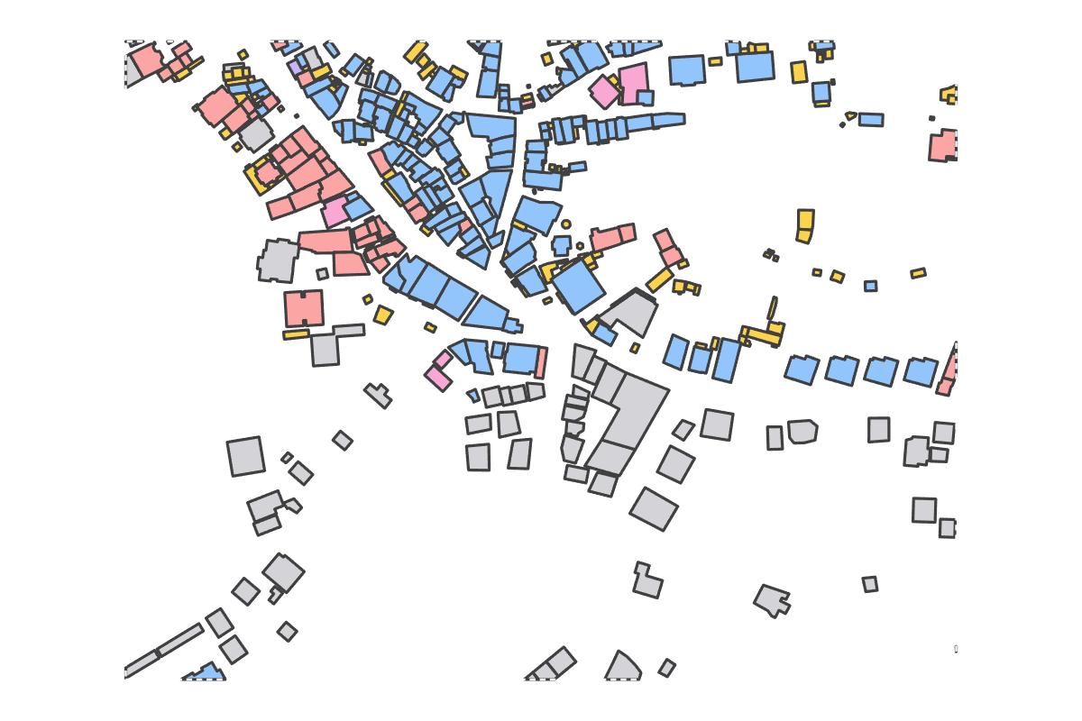 Program breakdown map