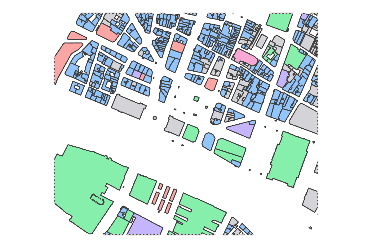 Program breakdown map