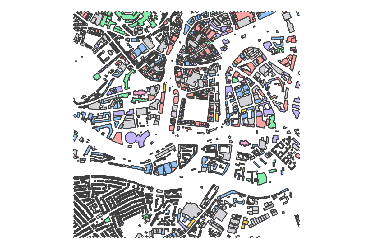 Program breakdown map