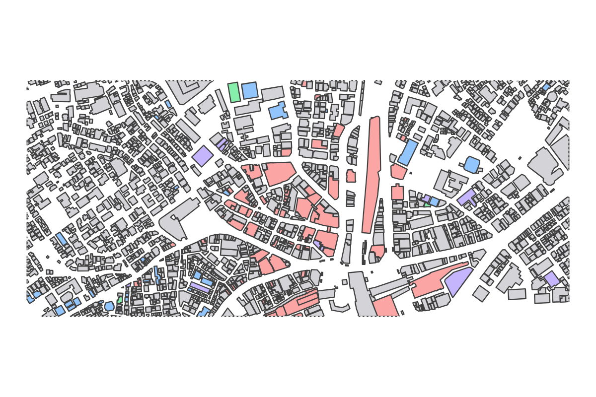 Program breakdown map