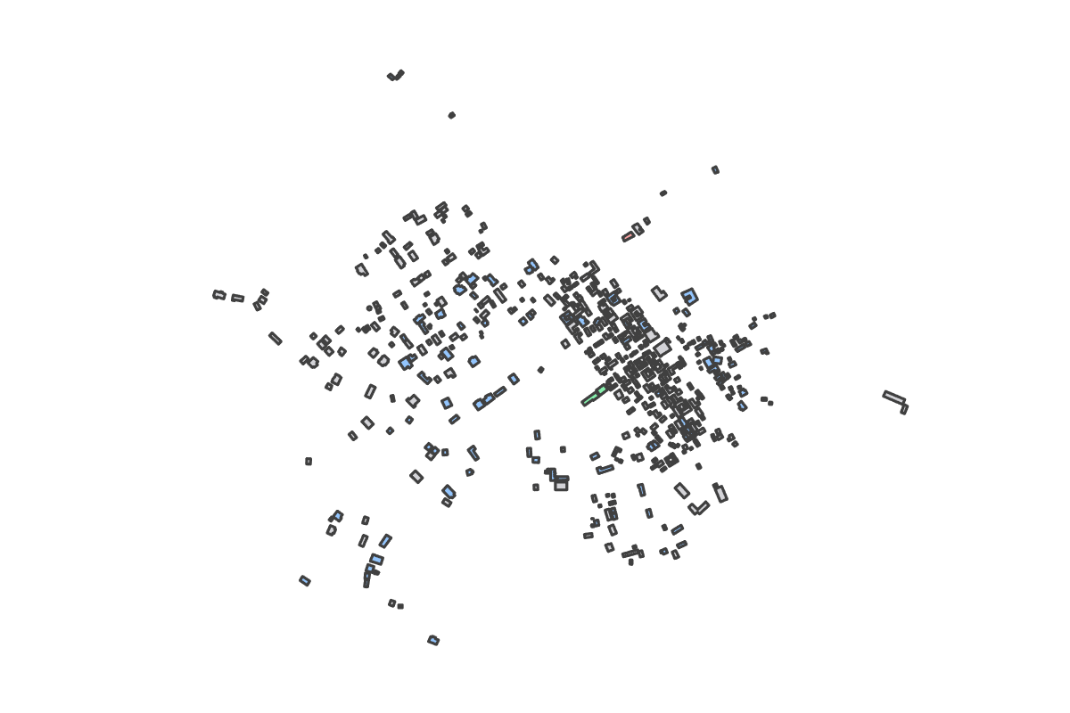 Program breakdown map