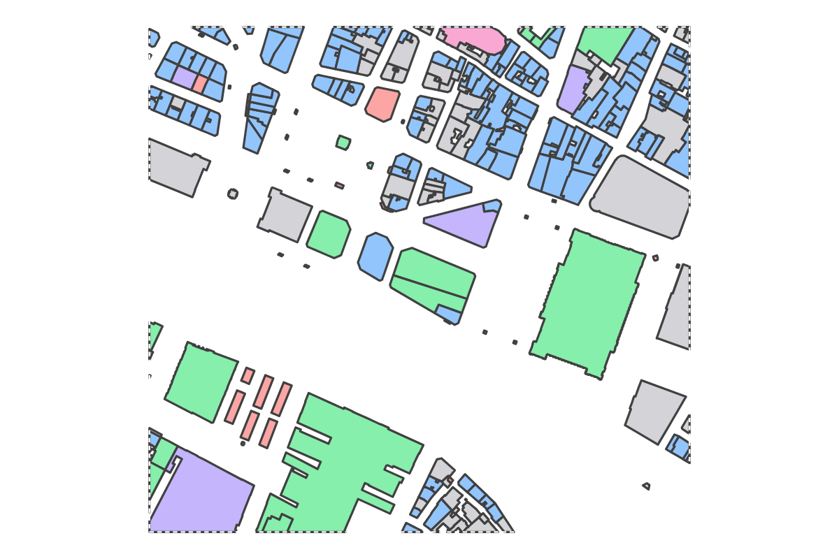 Program breakdown map
