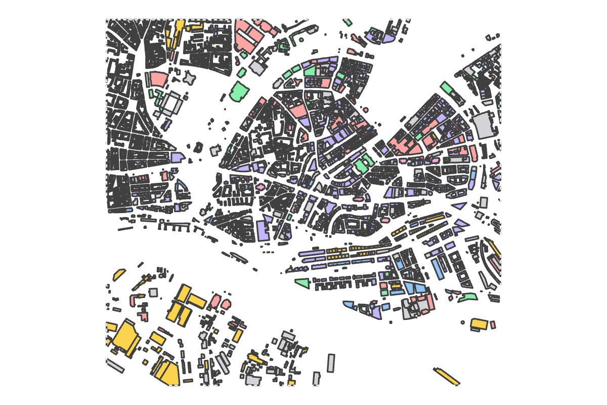 Program breakdown map