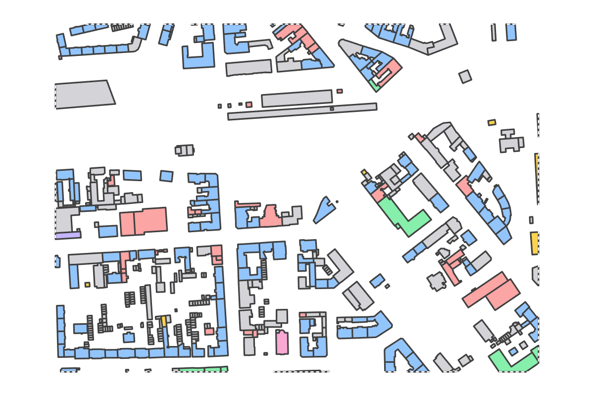 Program breakdown map
