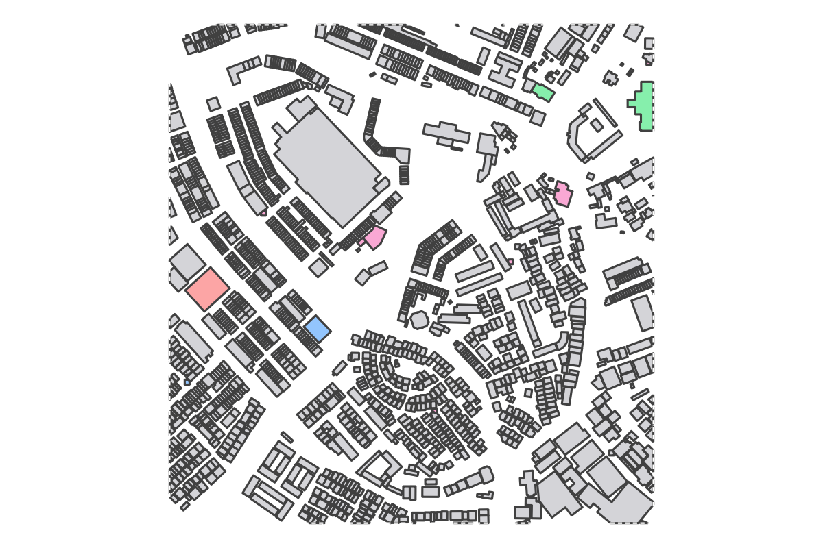 Program breakdown map