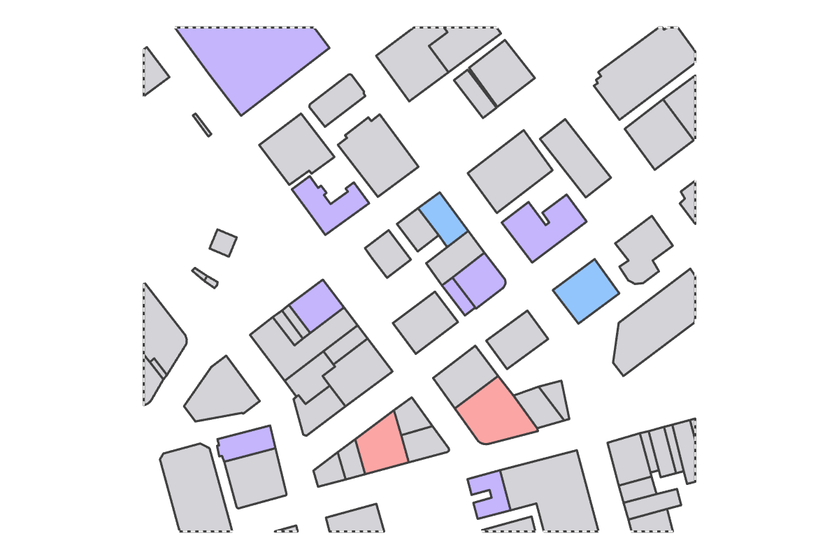 Program breakdown map