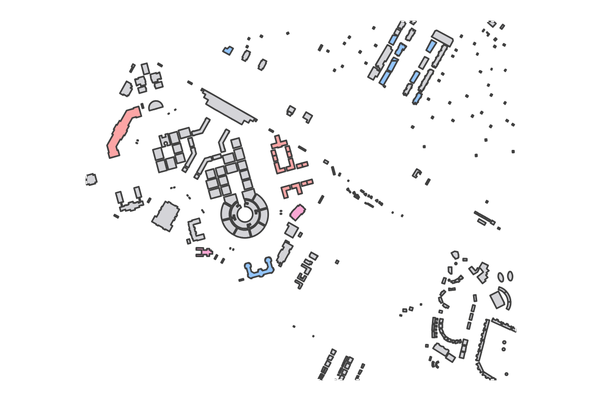 Program breakdown map