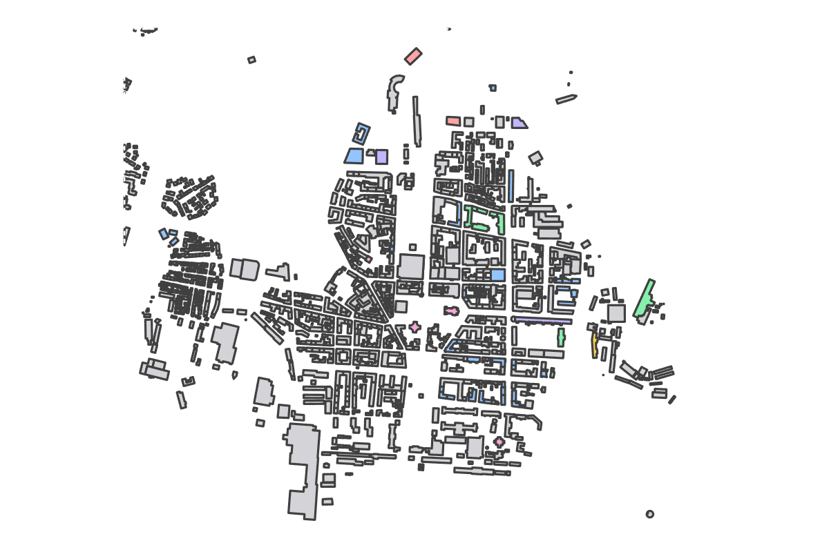 Program breakdown map