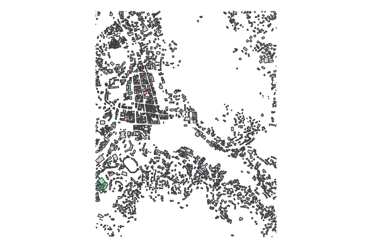 Program breakdown map