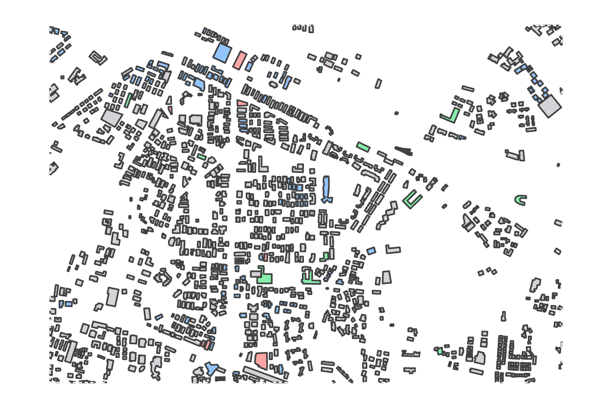 Program breakdown map