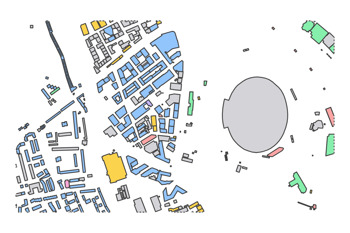 Program breakdown map