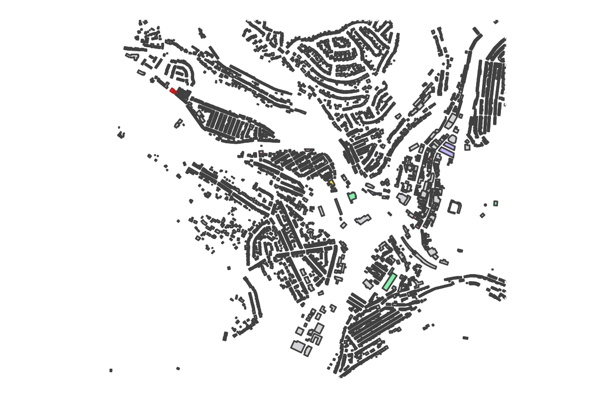 Program breakdown map