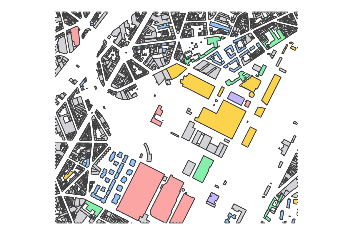 Program breakdown map