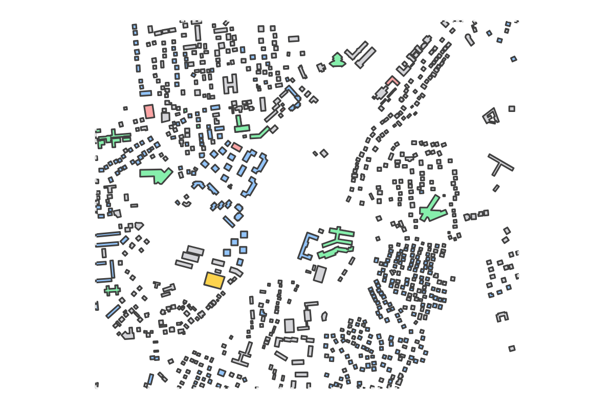 Program breakdown map