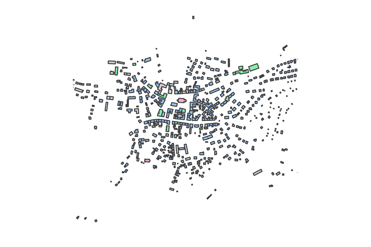 Program breakdown map