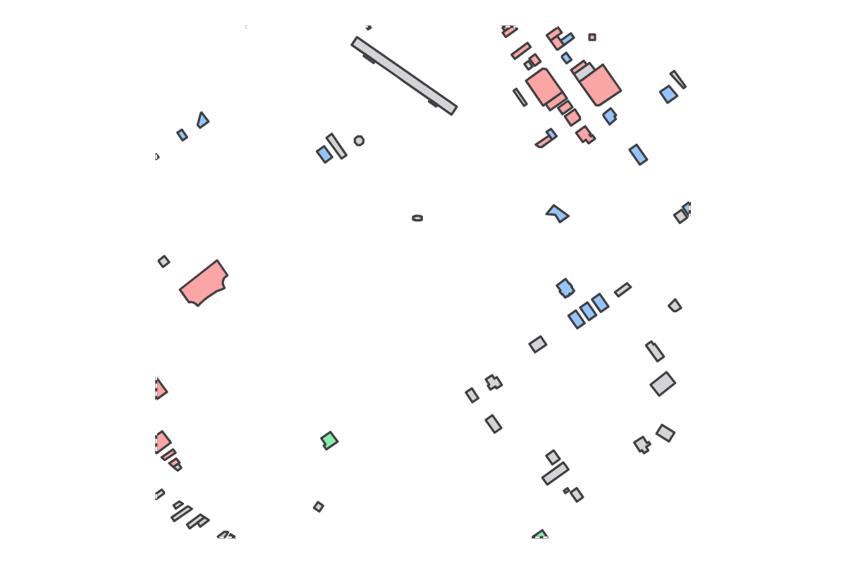Program breakdown map