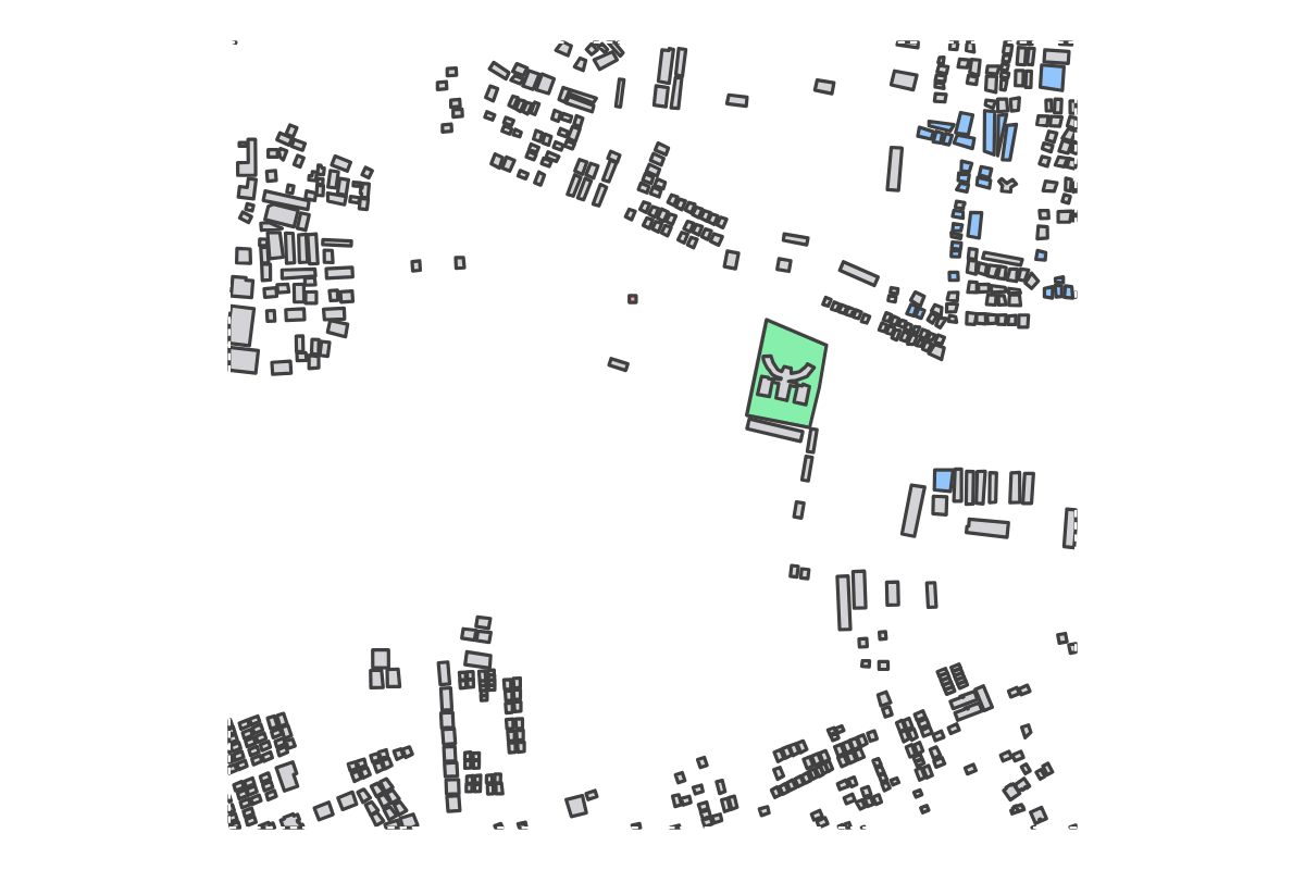 Program breakdown map