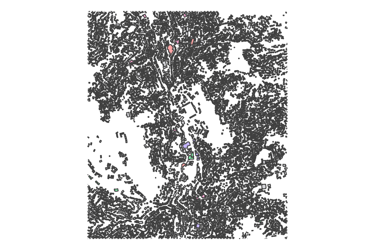 Program breakdown map