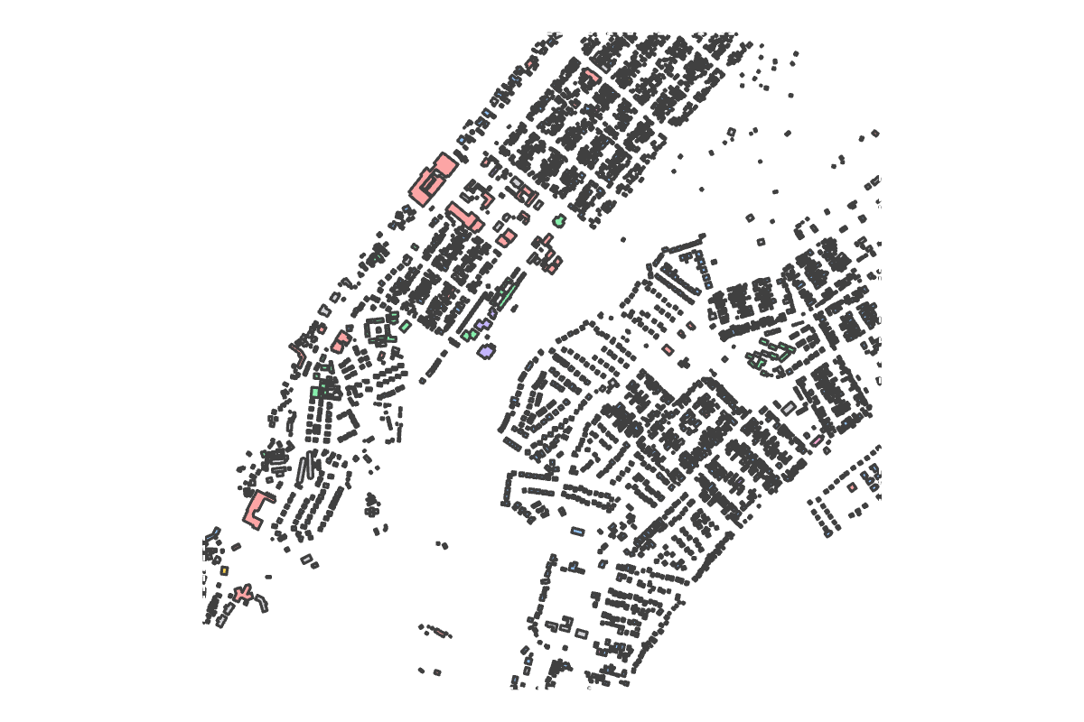 Program breakdown map