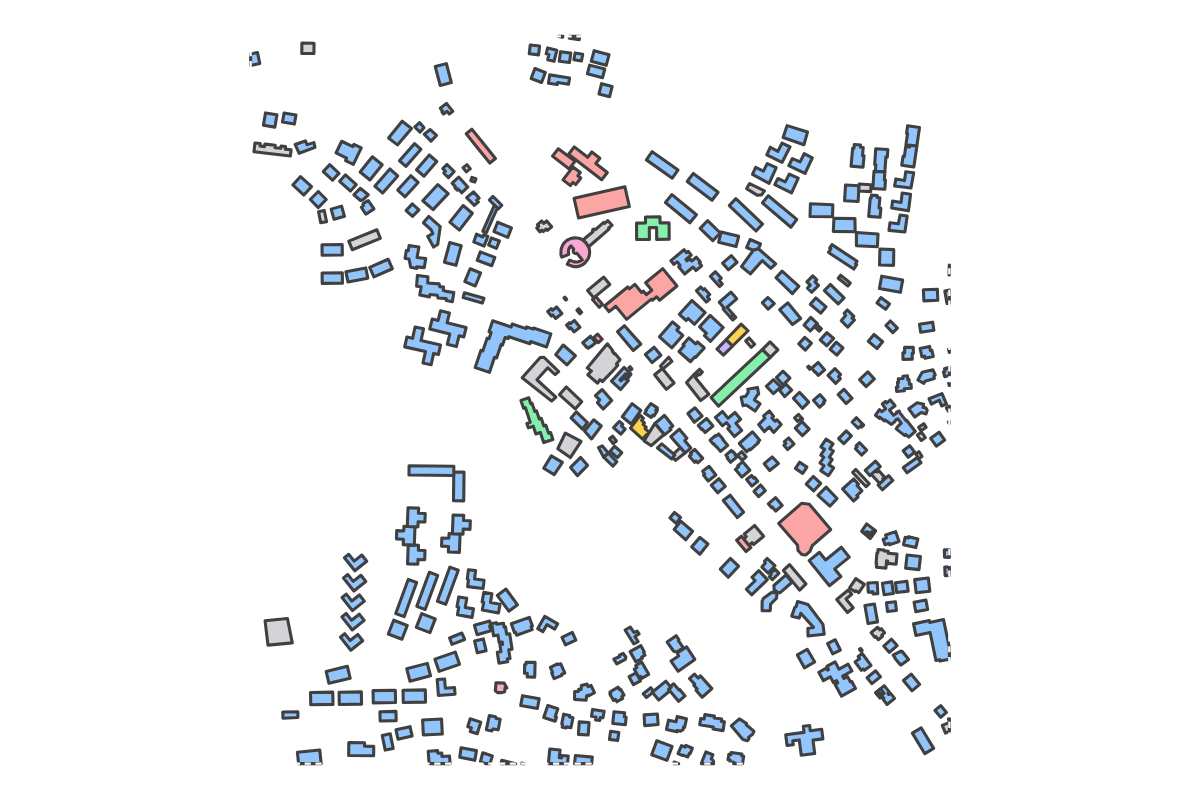 Program breakdown map