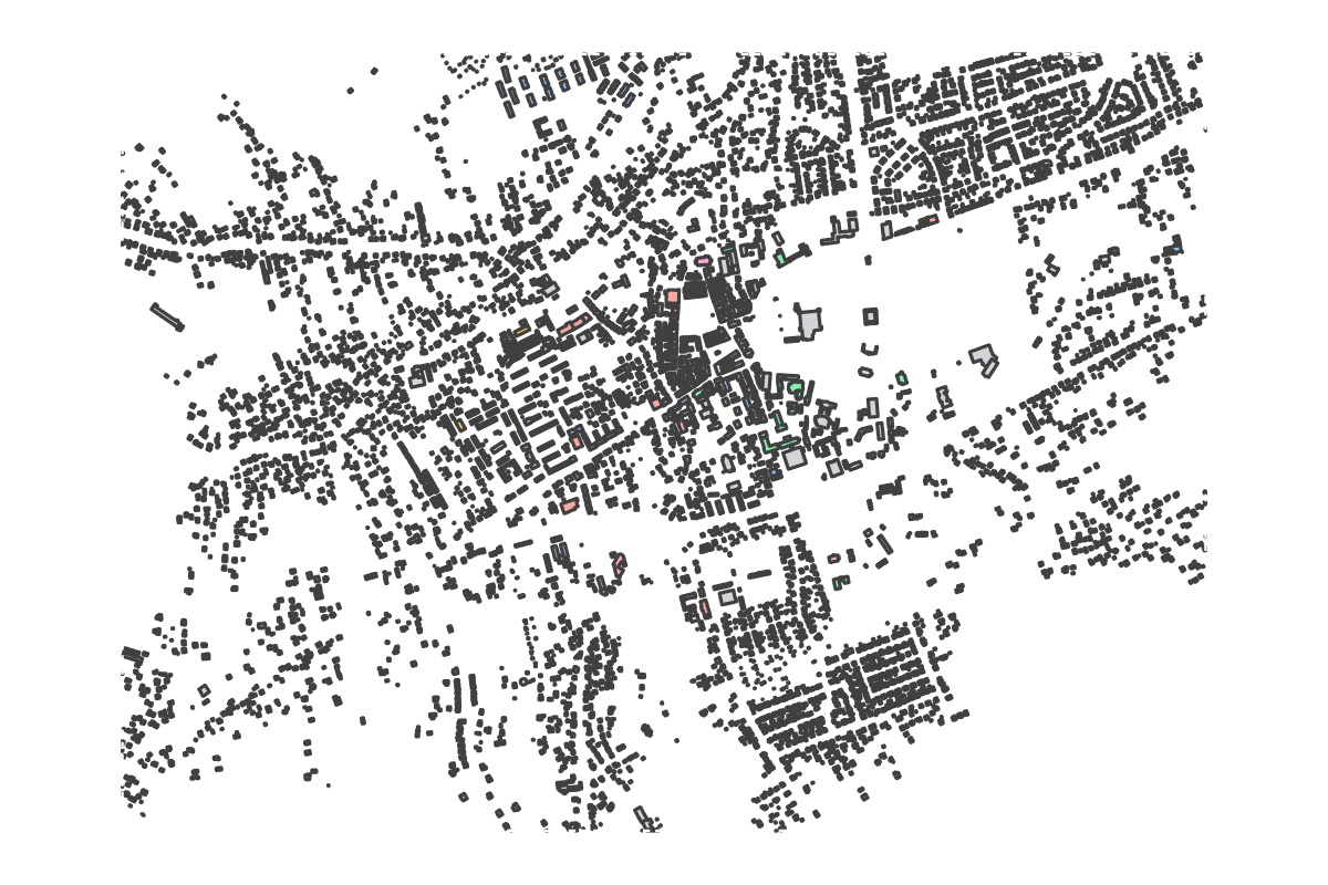 Program breakdown map
