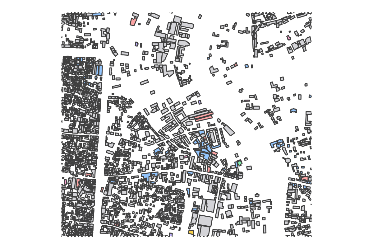 Program breakdown map