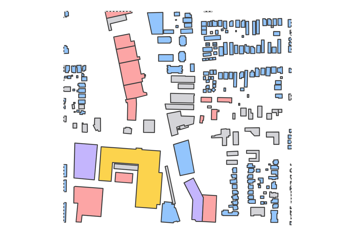 Program breakdown map