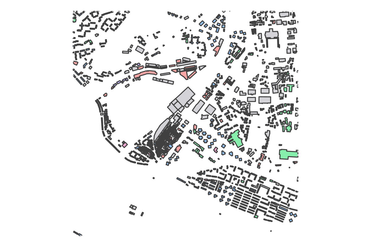 Program breakdown map