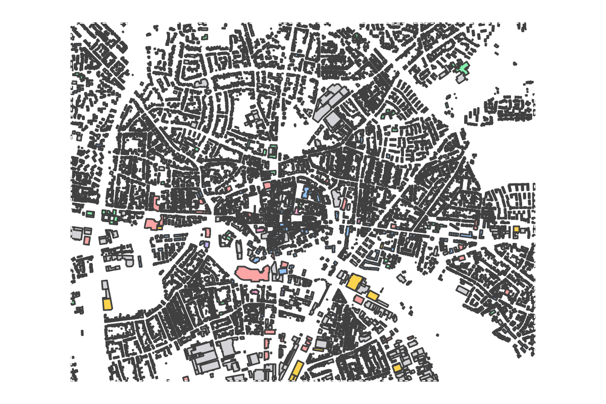 Program breakdown map