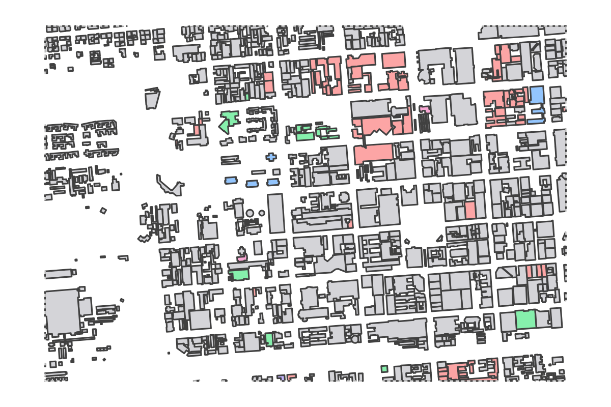 Program breakdown map