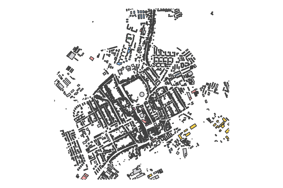 Program breakdown map