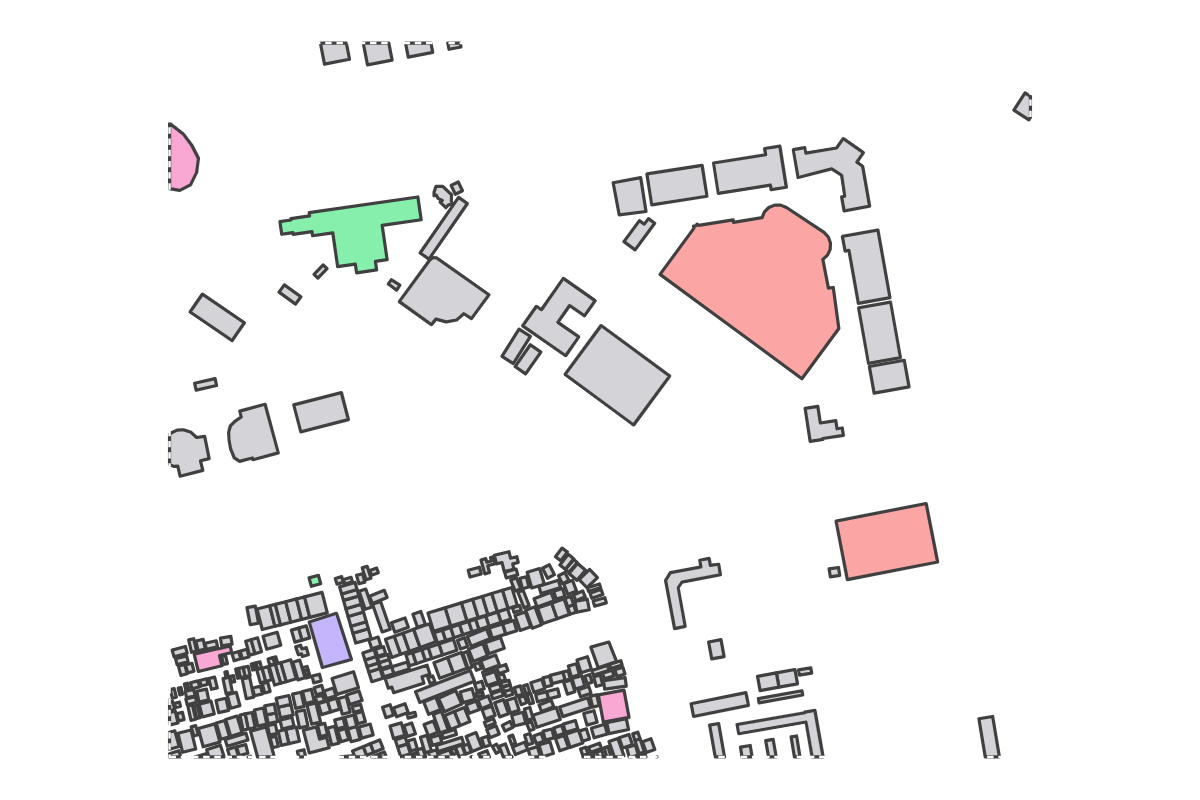 Program breakdown map