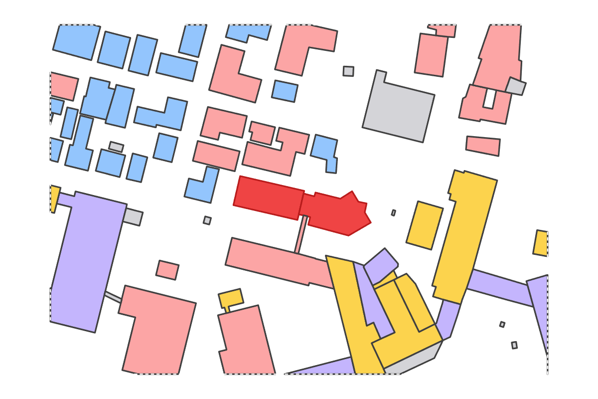 Program breakdown map