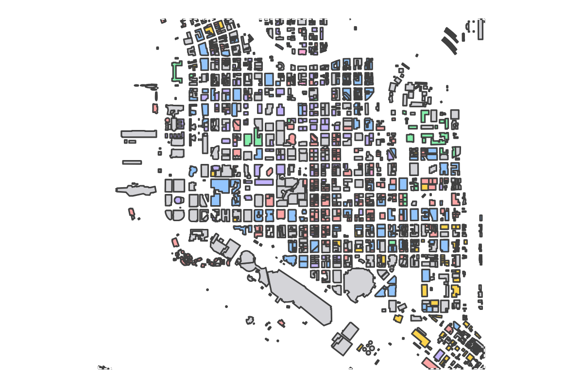 Program breakdown map