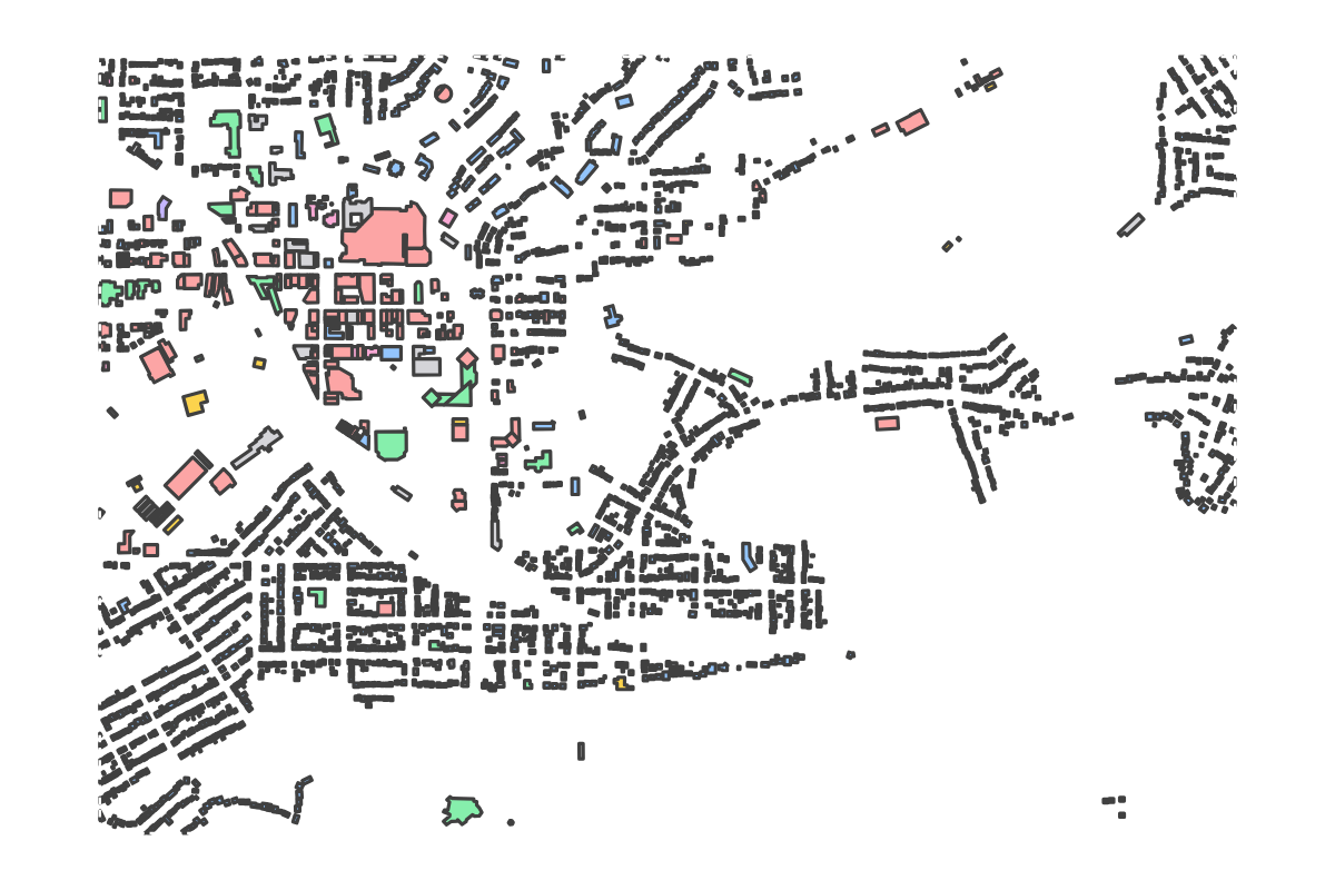 Program breakdown map
