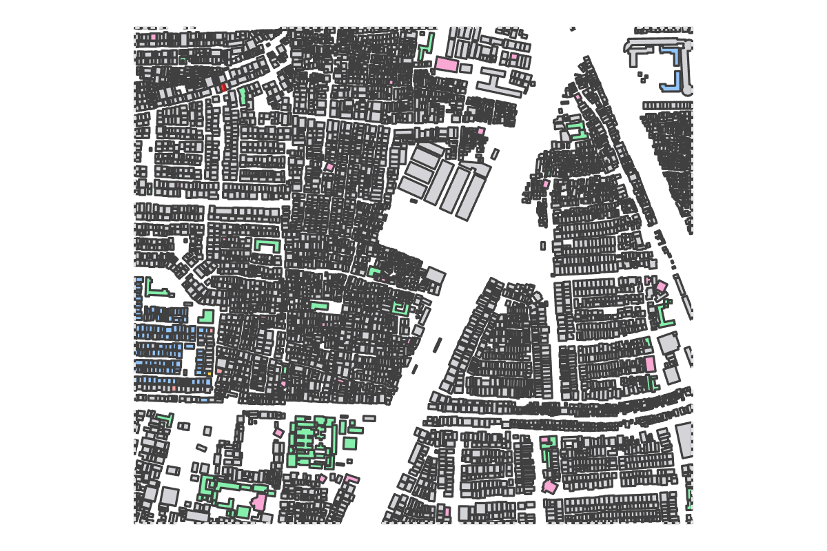 Program breakdown map