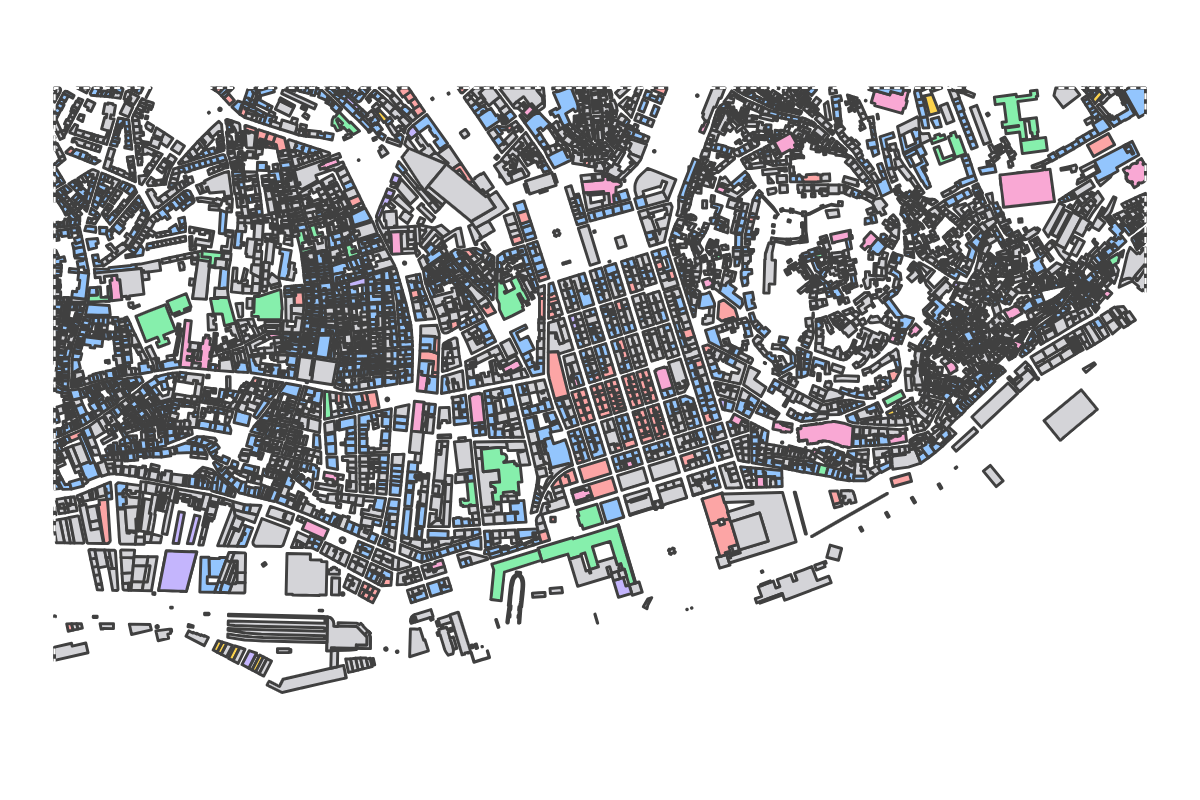 Program breakdown map