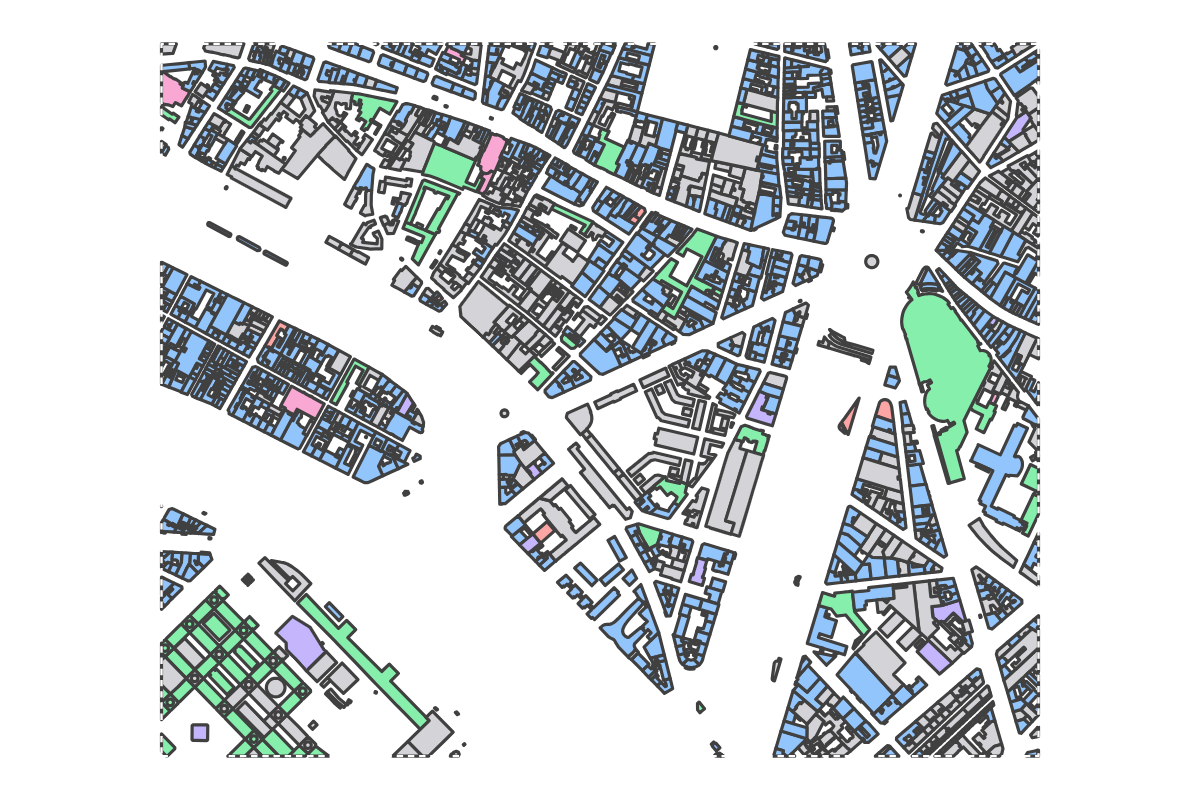 Program breakdown map