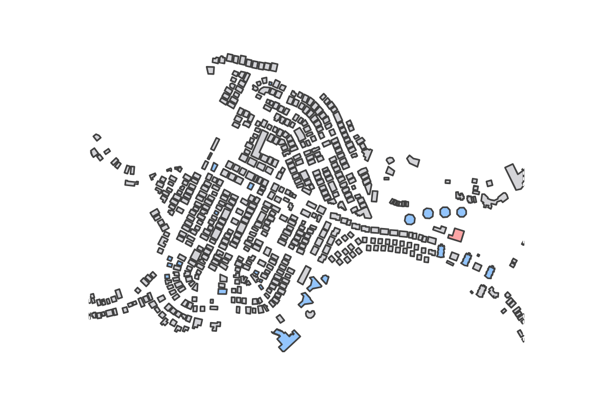 Program breakdown map