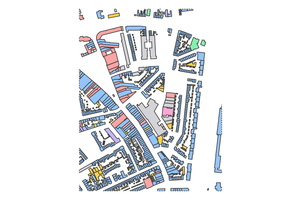 Program breakdown map