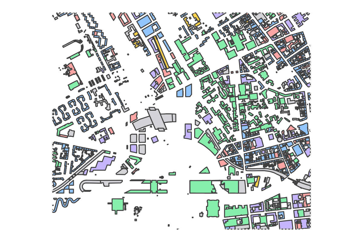 Program breakdown map